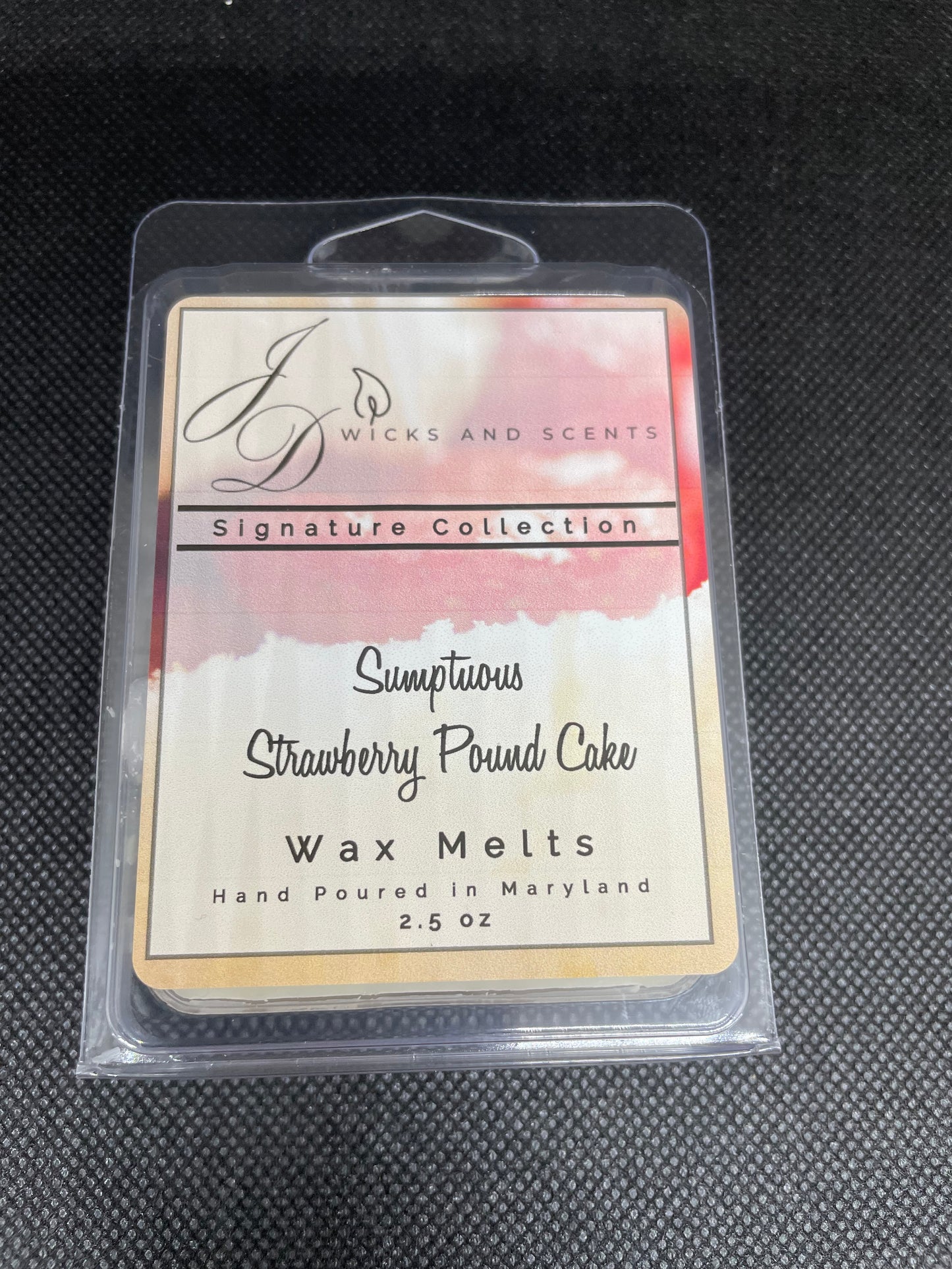 Sumptuous Strawberry Pound Cake 2.5 oz - Wax Melt Collection